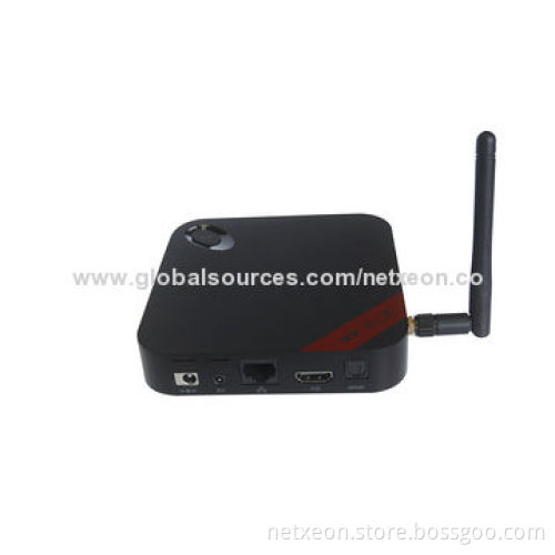 External Antenna Quad-core HD TV Box, Amlogic S802, 4/2K/XBMC, 2GB/8GB NAND Flash